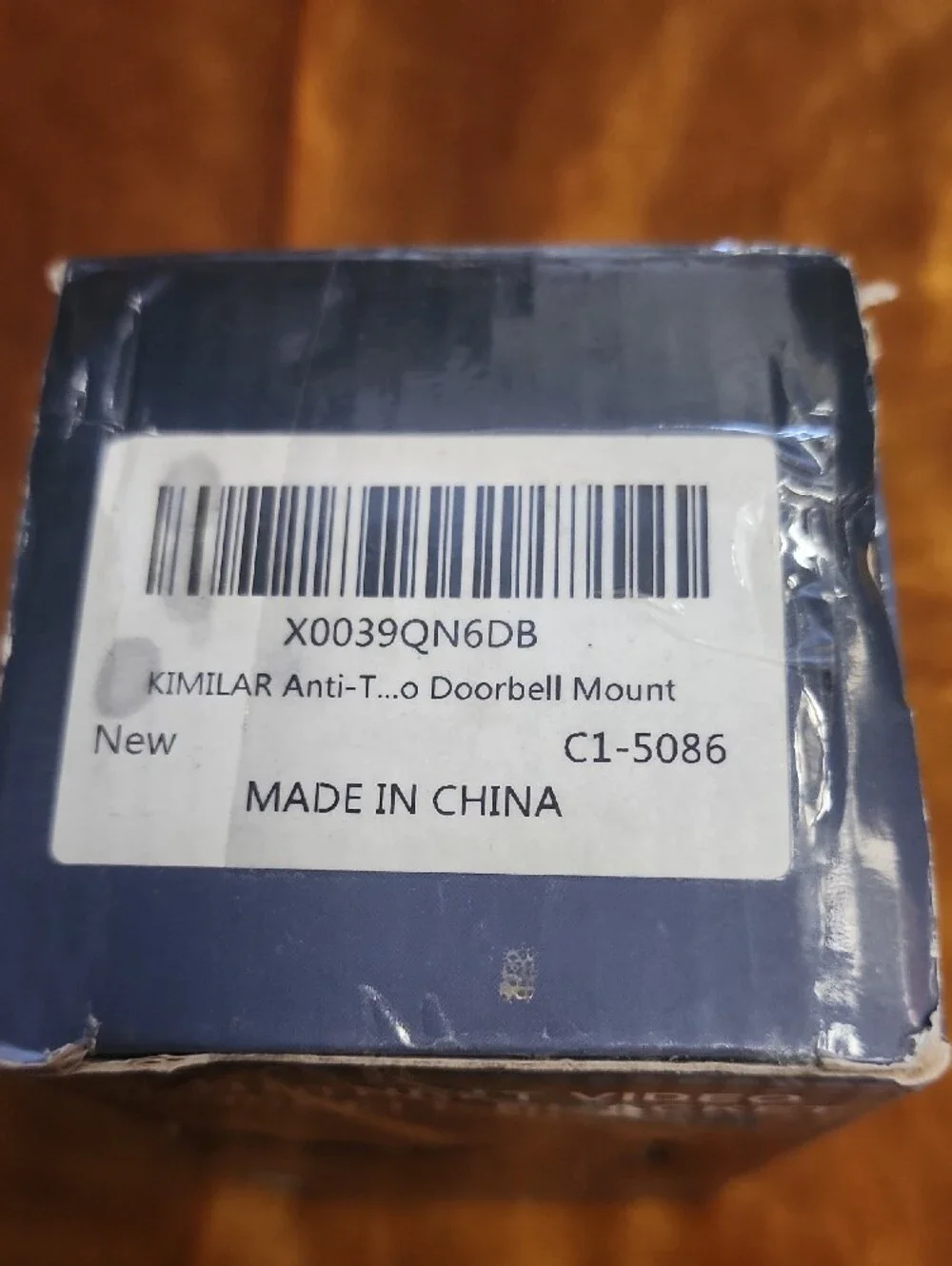 NIB Ring Video Doorbell Camera With Anti Theft Bracket.